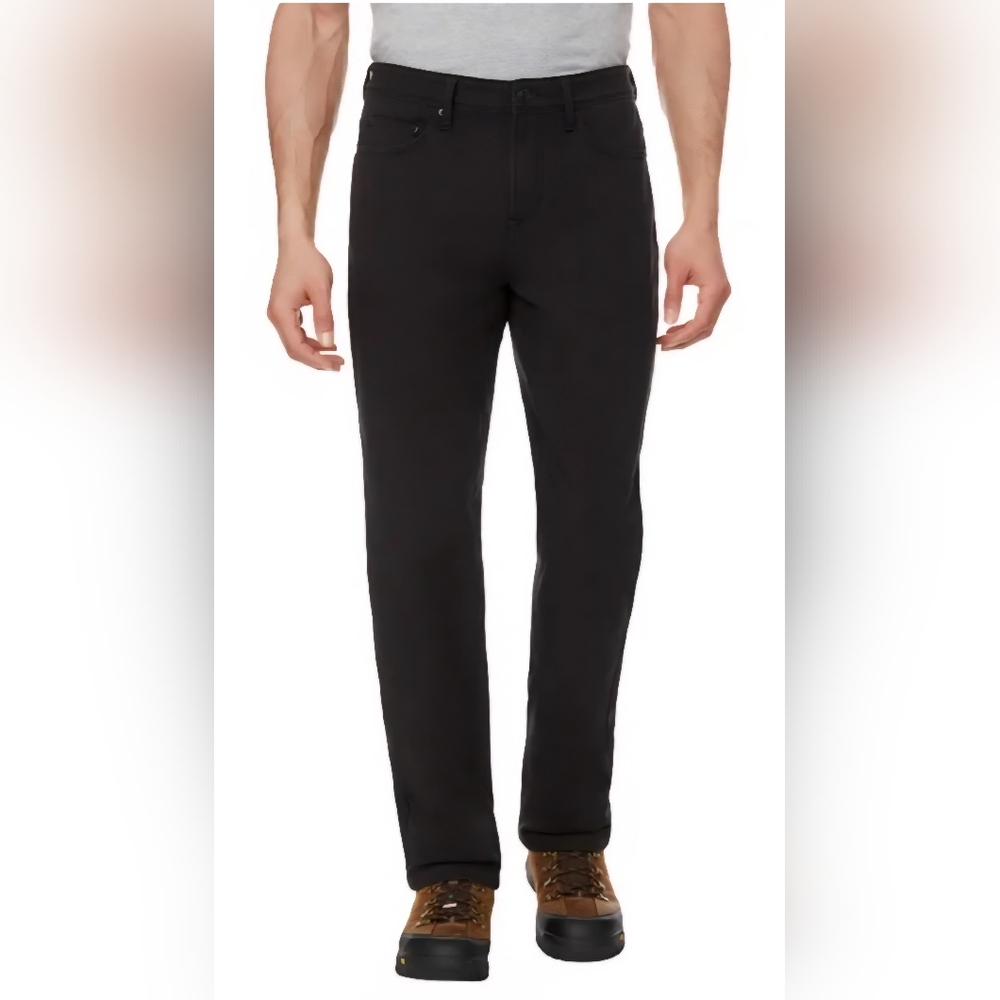 🥊Caterpillar Men's Black Inside Lined W/ Fleece Cargo Pants